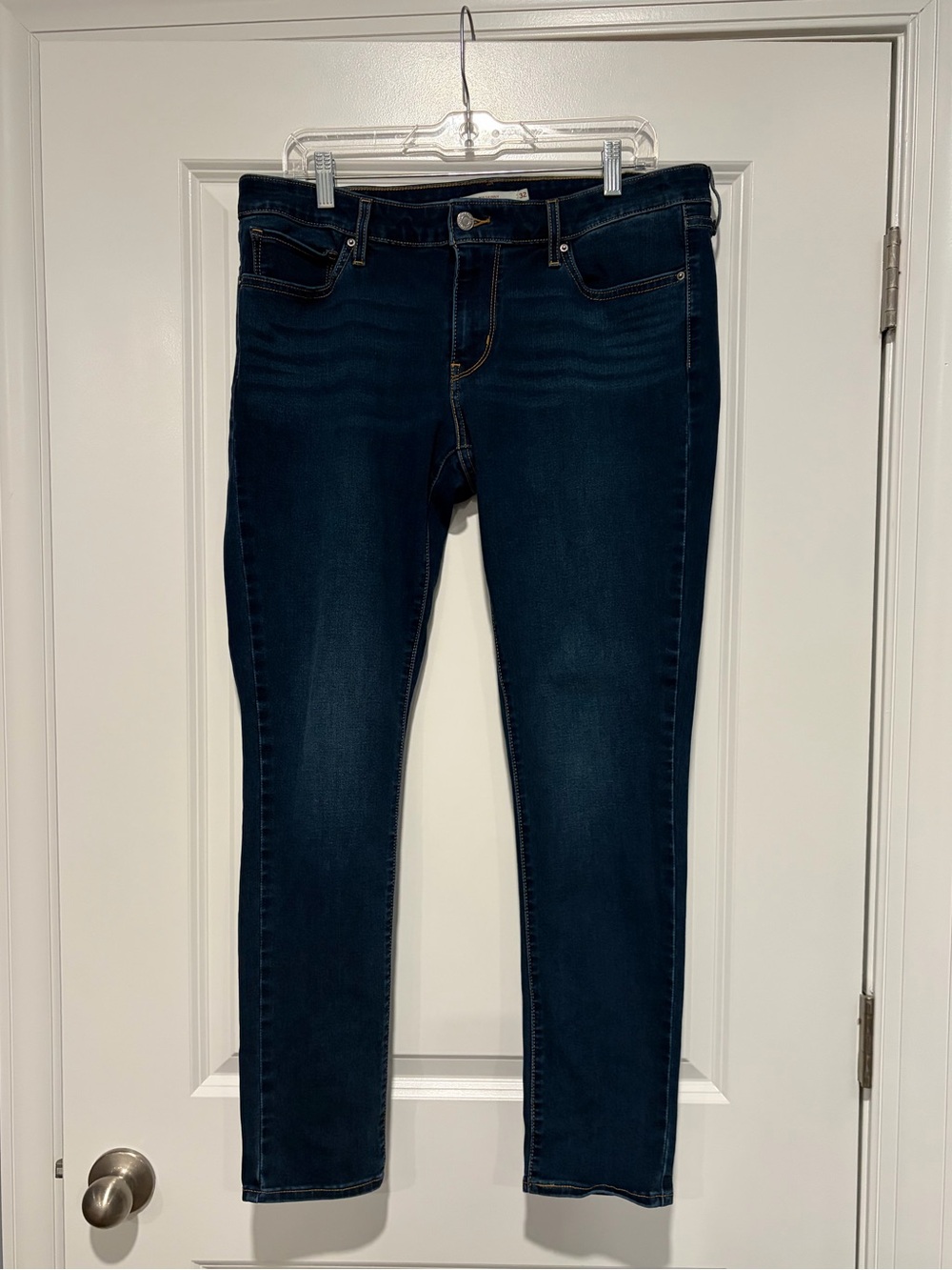 Levi’s 711 Skinny Dark Blue Women's Stretch Jeans